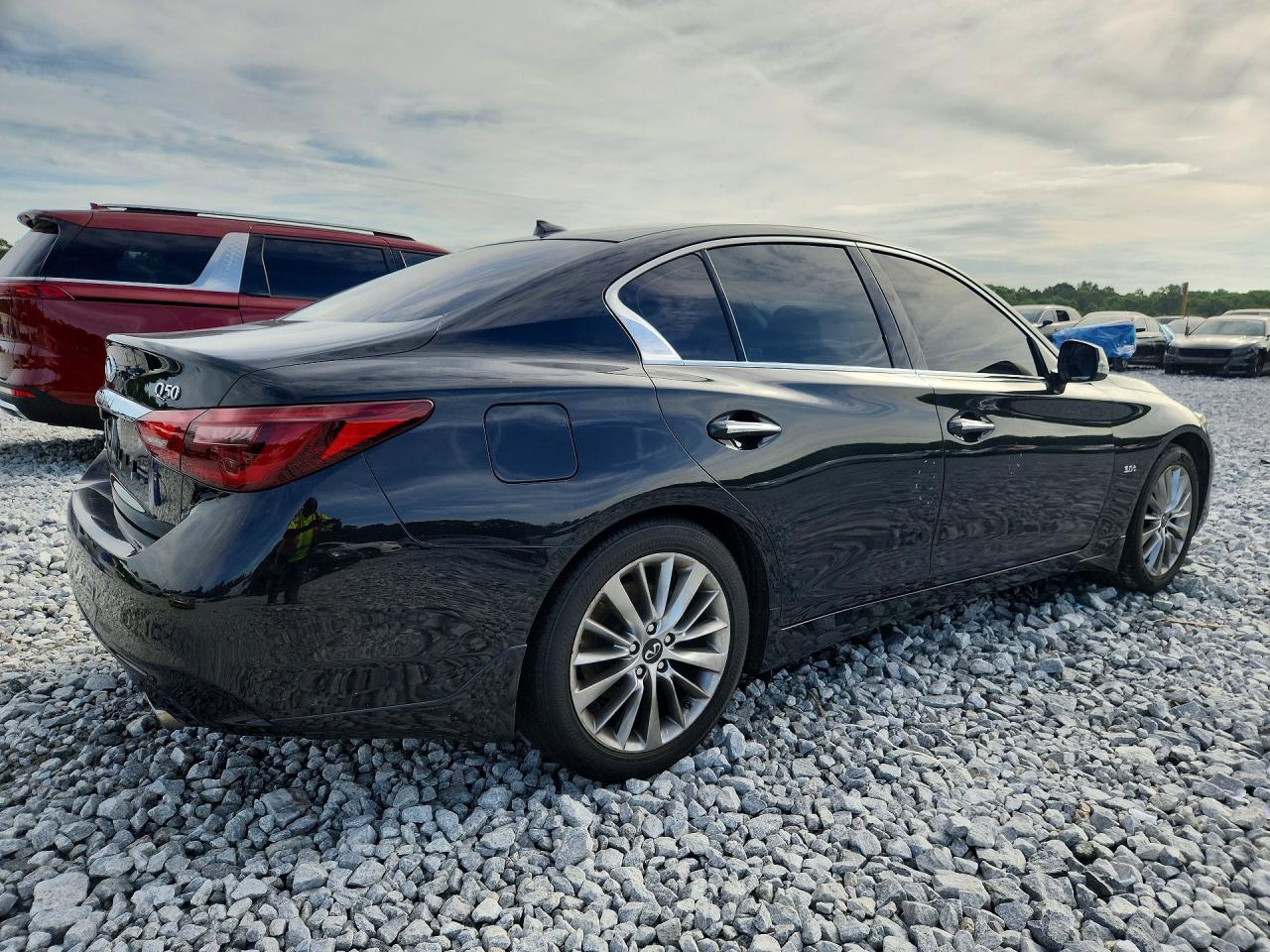 2020 Infiniti Q50 3.0t Luxe Black vin: JN1EV7AR3LM250877