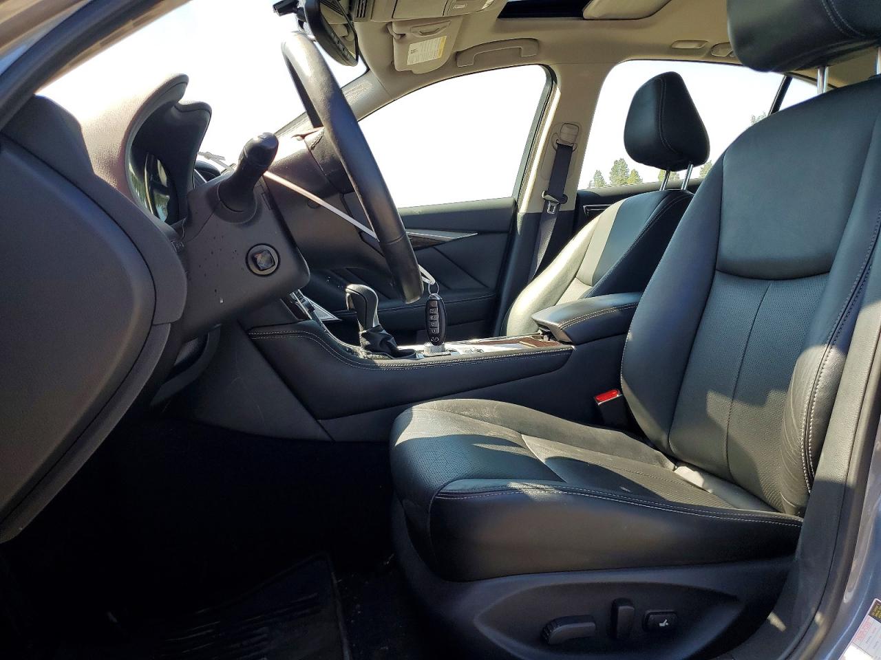 2017 Infiniti Q50 3.0t Premium Серый vin: JN1EV7AR4HM835605