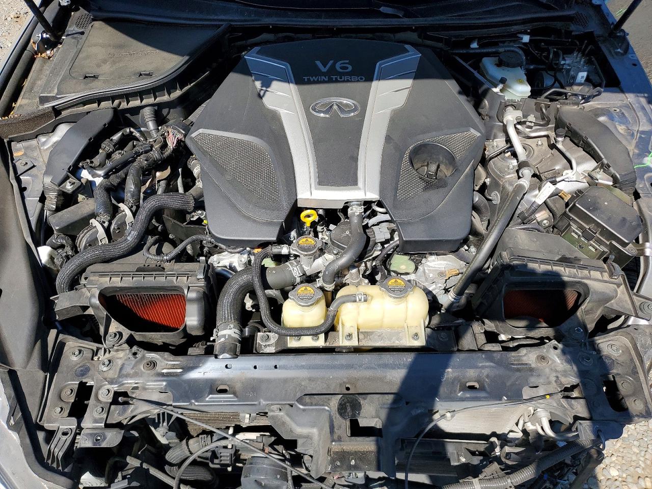 2017 Infiniti Q50 3.0t Premium Серый vin: JN1EV7AR4HM835605