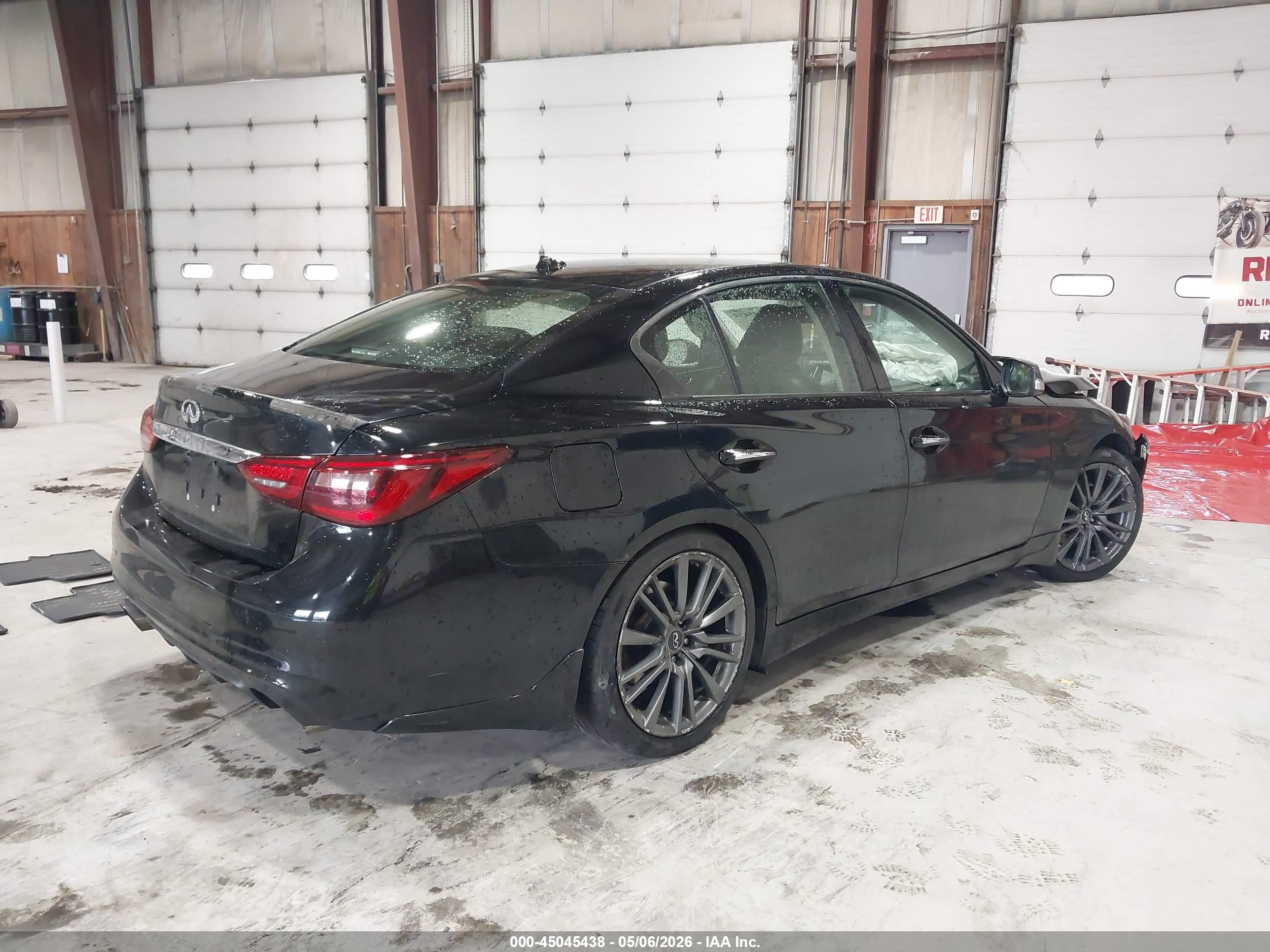 2018 Infiniti Q50 3.0t Luxe Black vin: JN1EV7AR4JM432620