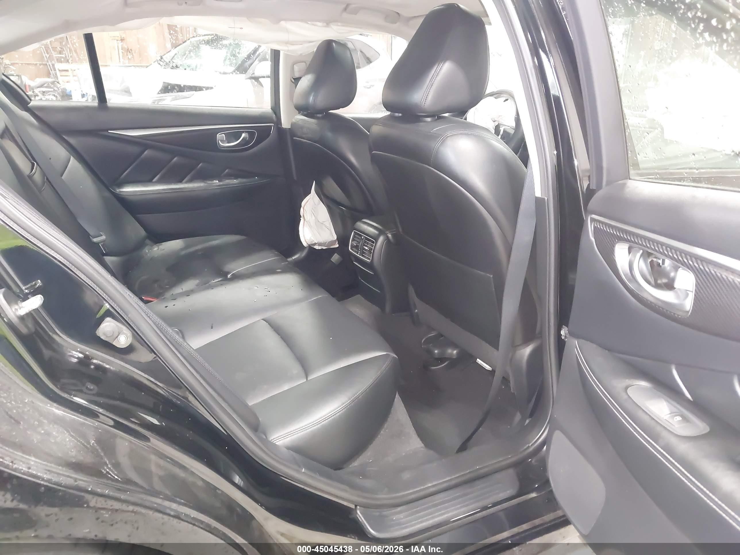 2018 Infiniti Q50 3.0t Luxe Black vin: JN1EV7AR4JM432620