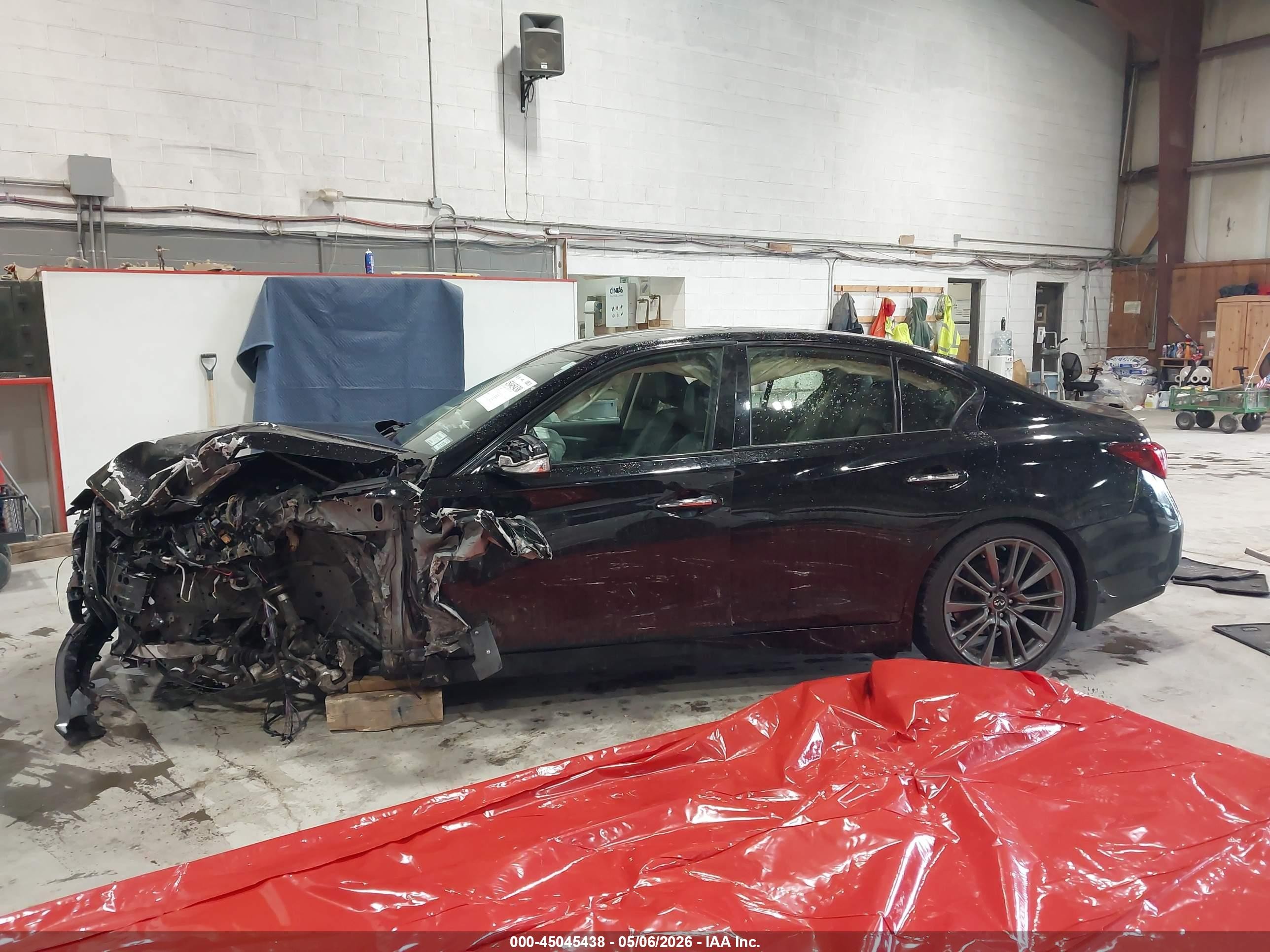 2018 Infiniti Q50 3.0t Luxe Black vin: JN1EV7AR4JM432620