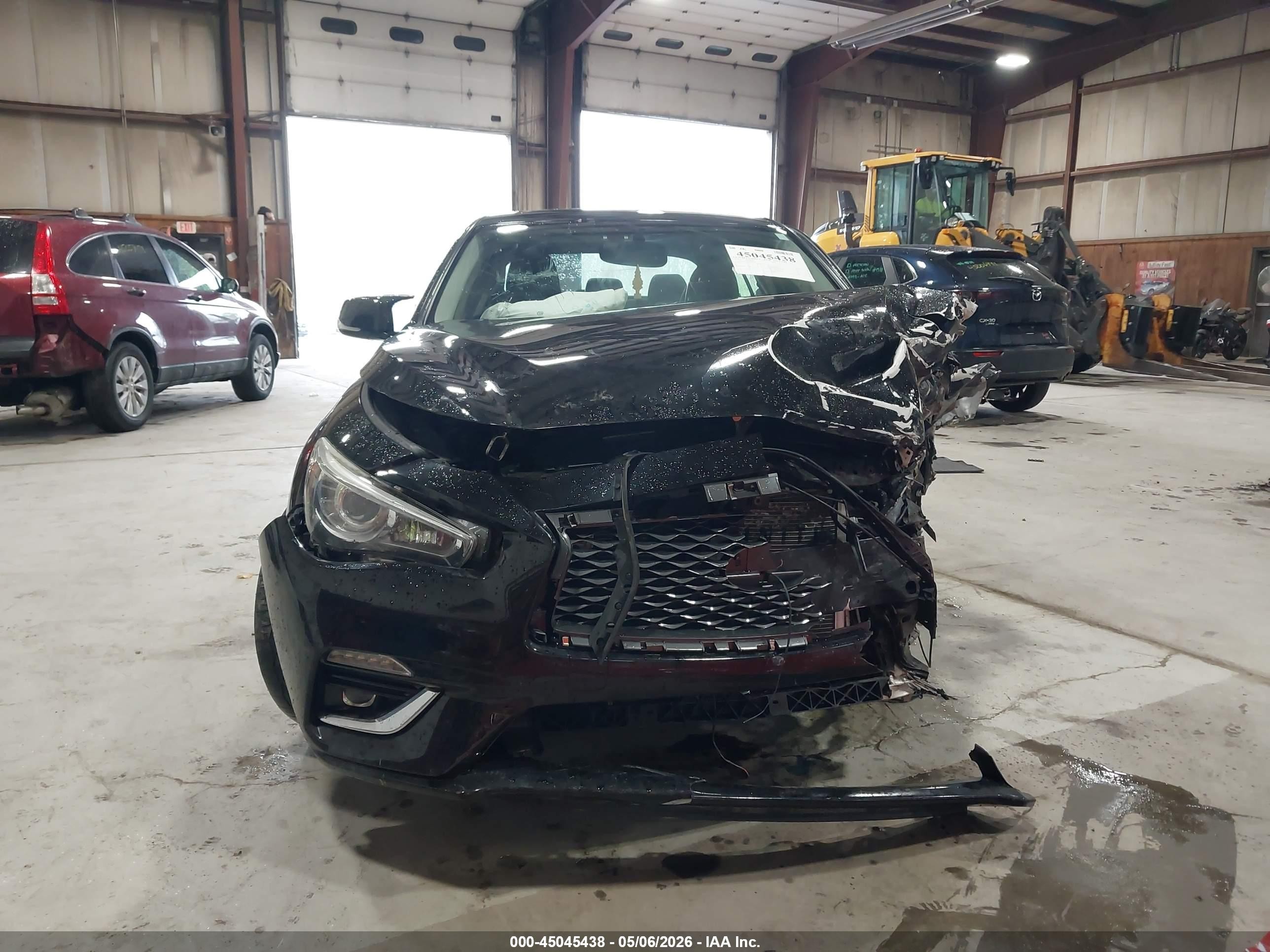 2018 Infiniti Q50 3.0t Luxe Black vin: JN1EV7AR4JM432620