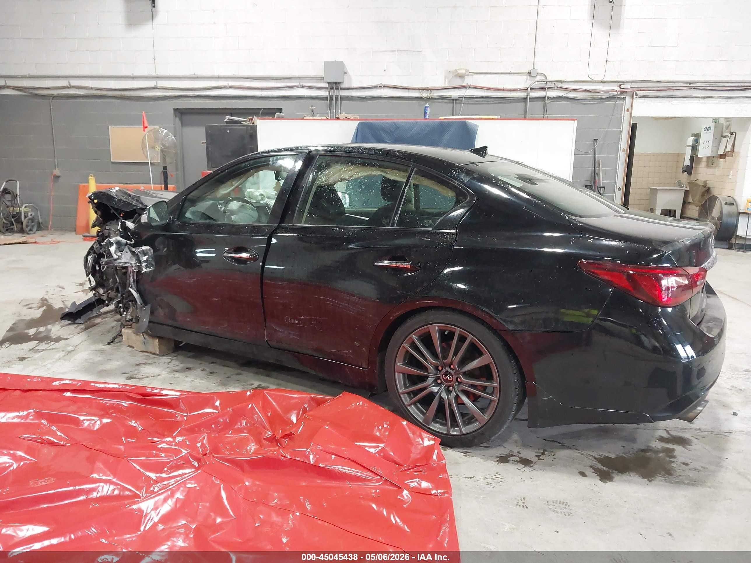 2018 Infiniti Q50 3.0t Luxe Black vin: JN1EV7AR4JM432620