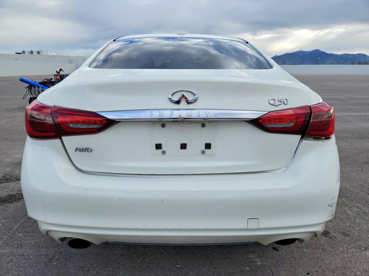 2021 Infiniti Q50 Pure White vin: JN1EV7AR4MM753965