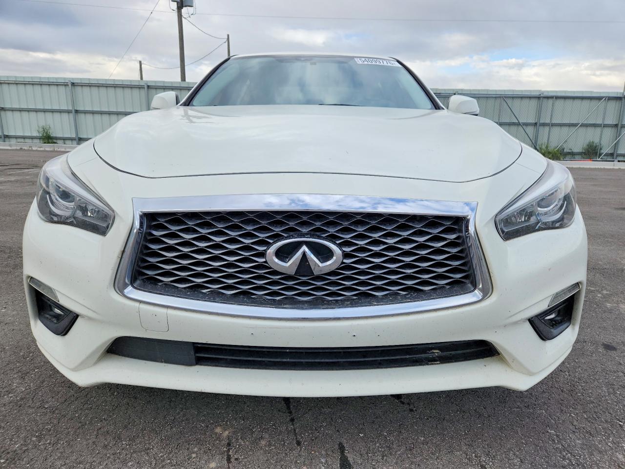 2021 Infiniti Q50 Pure White vin: JN1EV7AR4MM753965