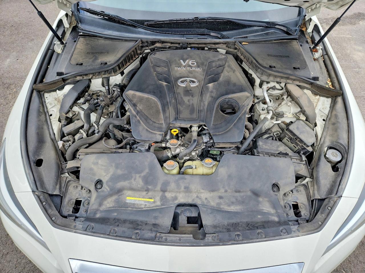 2021 Infiniti Q50 Pure White vin: JN1EV7AR4MM753965
