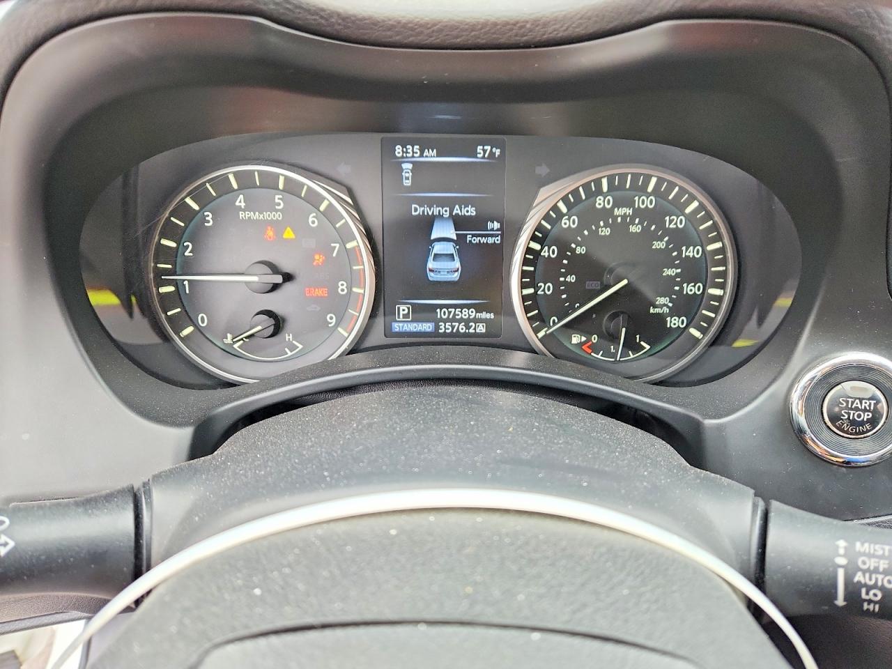 2021 Infiniti Q50 Pure White vin: JN1EV7AR4MM753965