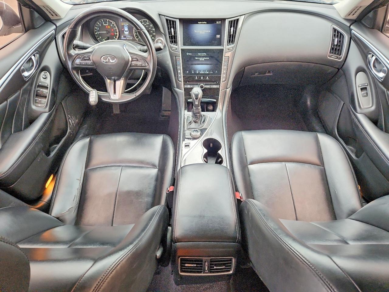 2021 Infiniti Q50 Pure White vin: JN1EV7AR4MM753965