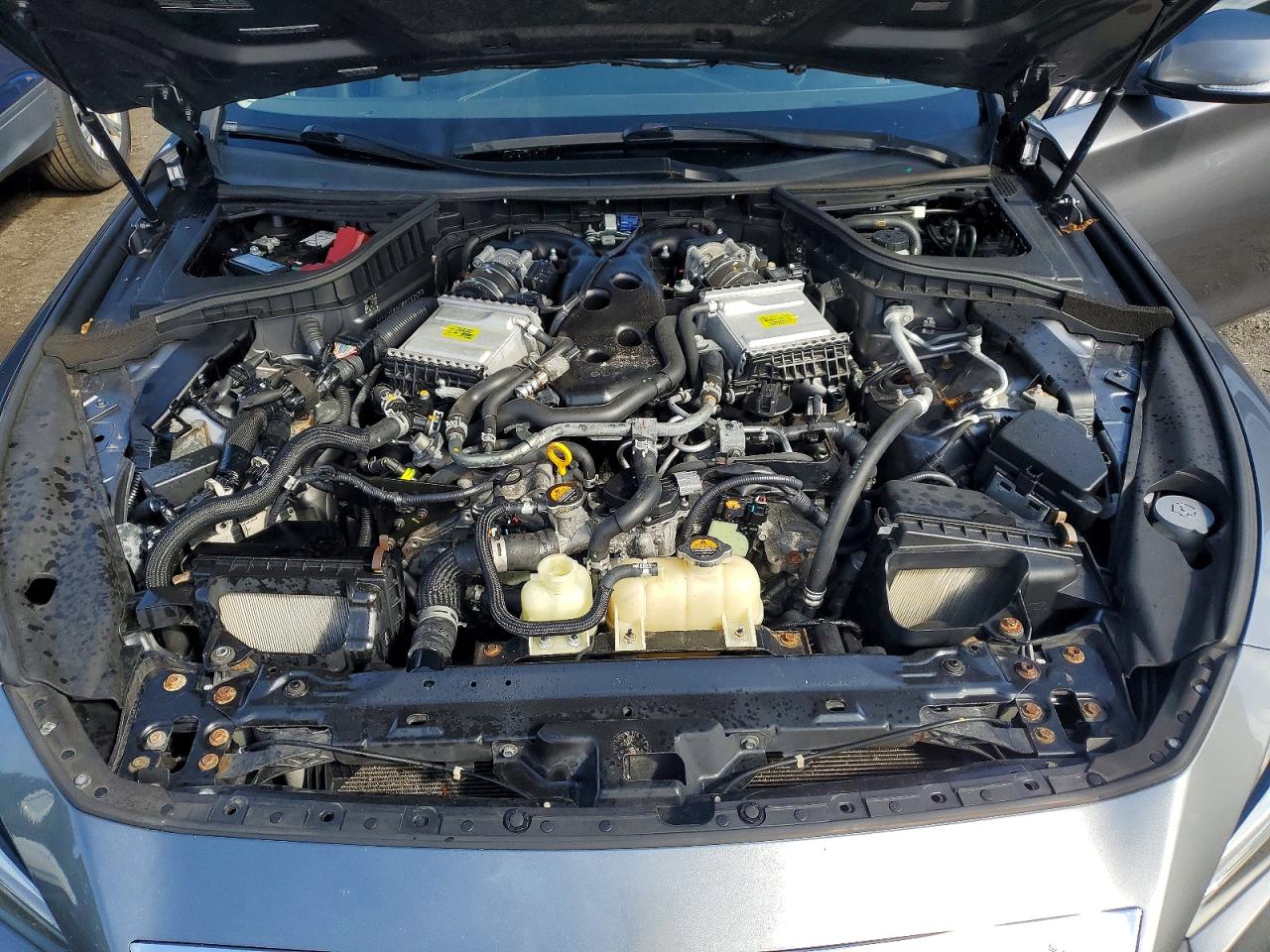 2019 Infiniti Q50 3.0t Luxe Gray vin: JN1EV7AR5KM553593