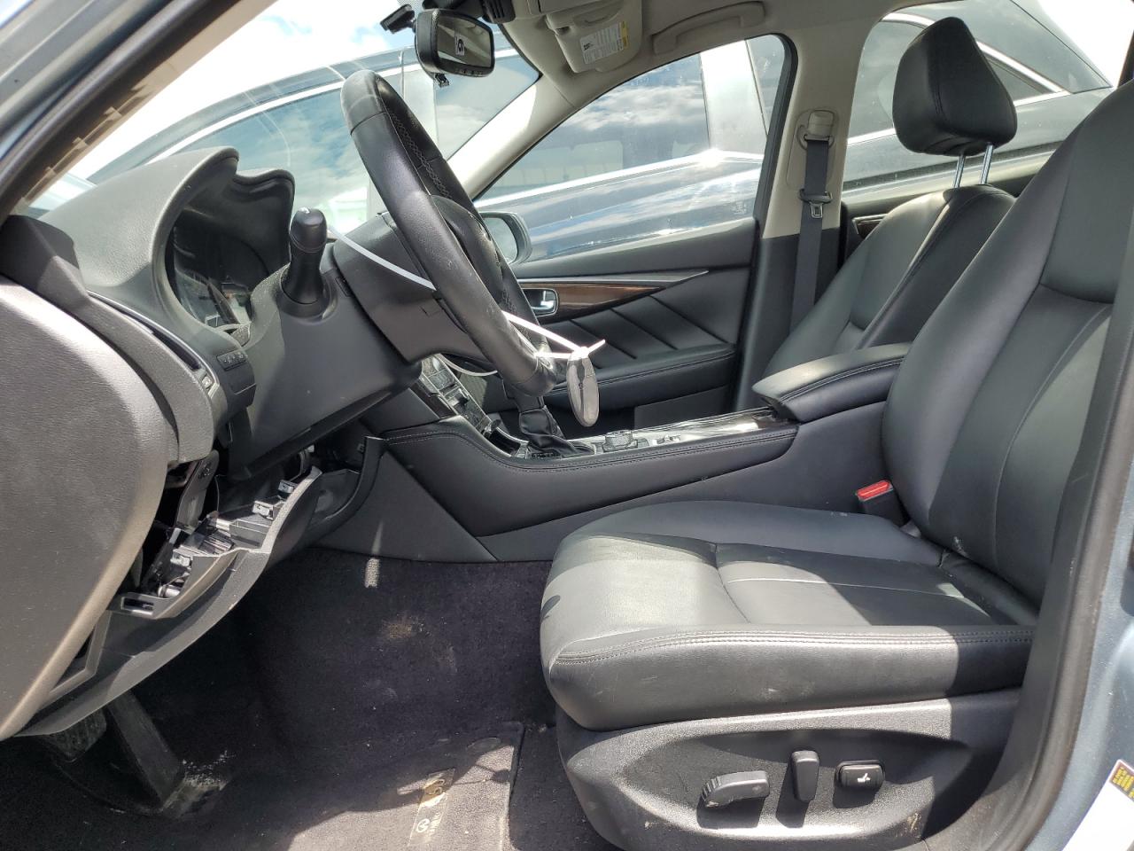 2019 Infiniti Q50 Luxe Blue vin: JN1EV7AR5KM553643