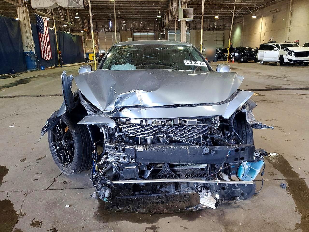 2019 Infiniti Q50 3.0t Luxe Silver vin: JN1EV7AR5KM553643