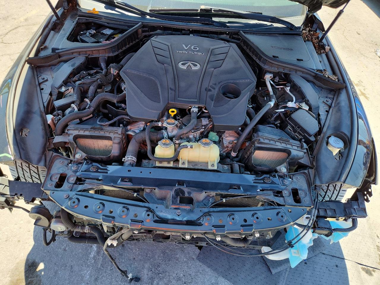 2019 Infiniti Q50 3.0t Luxe Черный vin: JN1EV7AR5KM558387