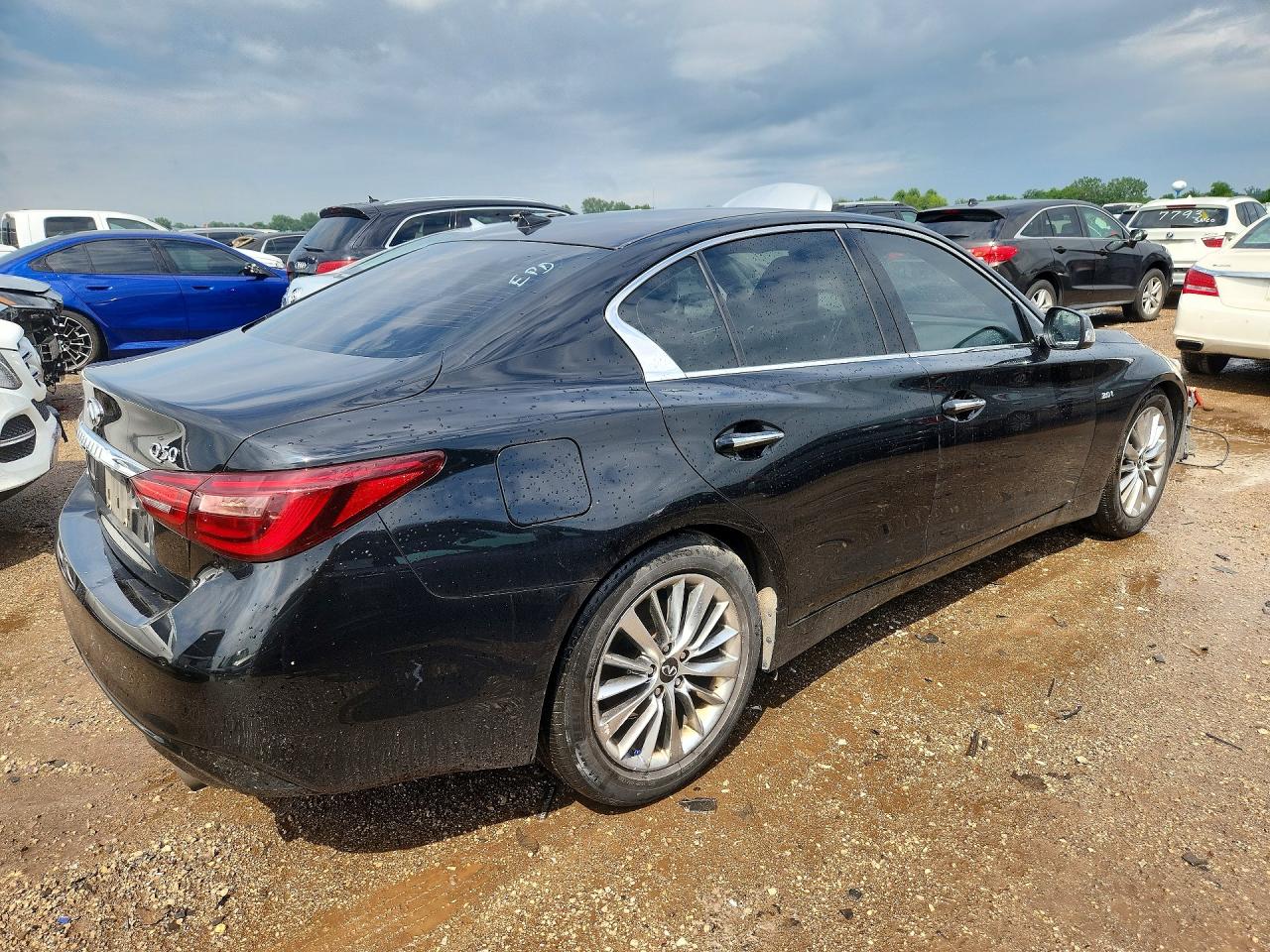 2020 Infiniti Q50 3.0t Luxe Black vin: JN1EV7AR5LM255529