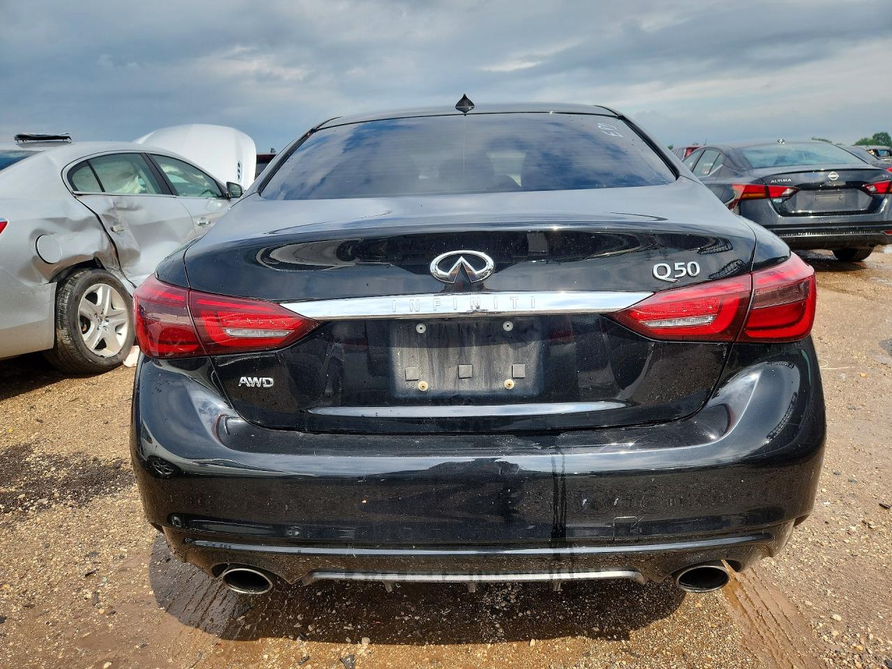 2020 Infiniti Q50 3.0t Luxe Black vin: JN1EV7AR5LM255529