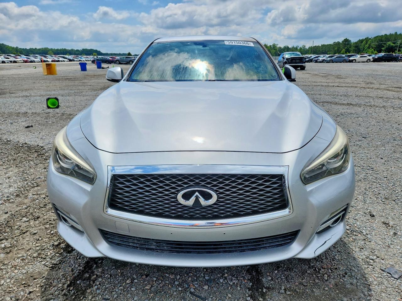 2017 Infiniti Q50 3.0t Premium Silver vin: JN1EV7AR6HM840708
