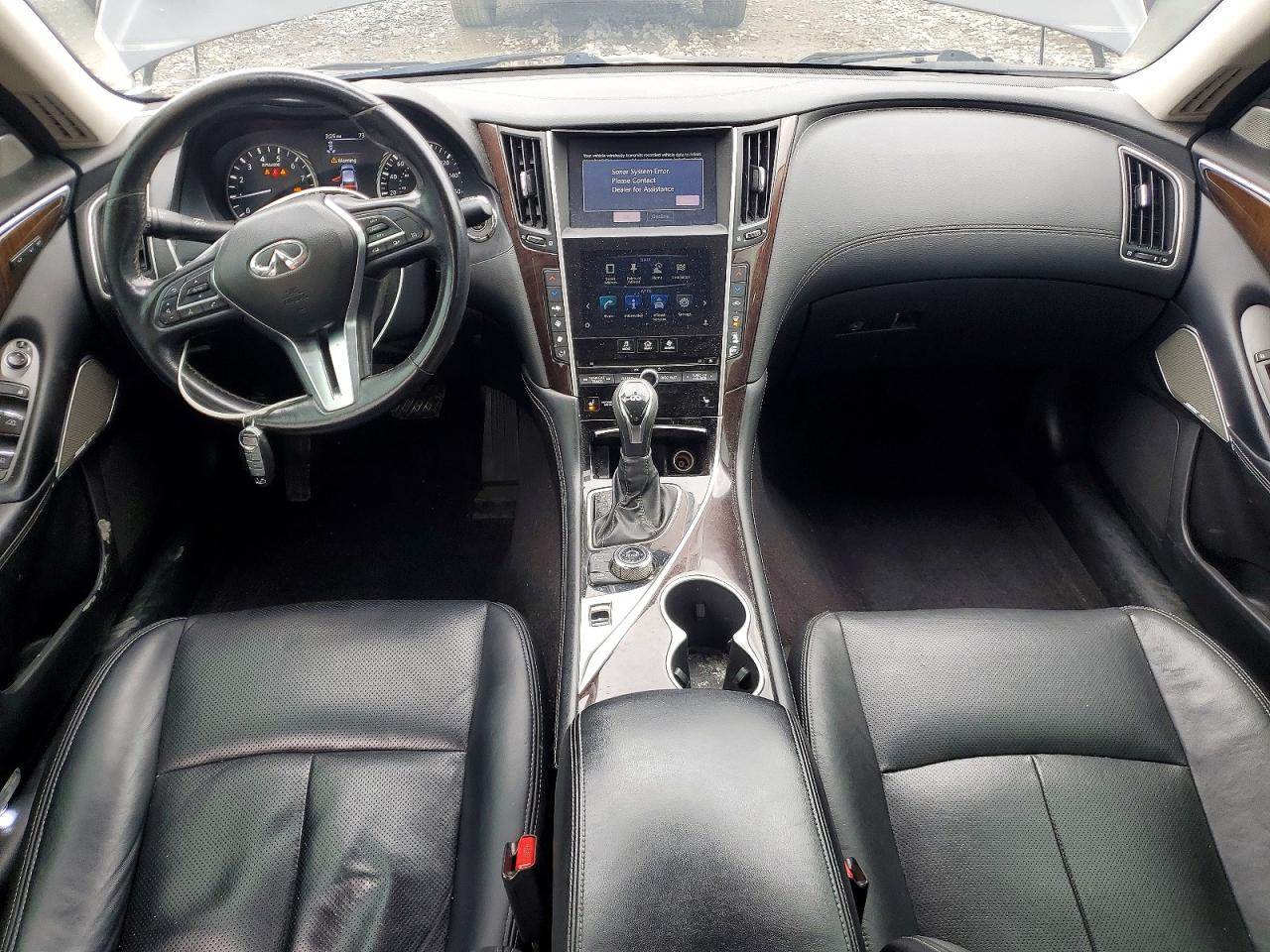 2018 Infiniti Q50 3.0t Luxe Black vin: JN1EV7AR6JM431792