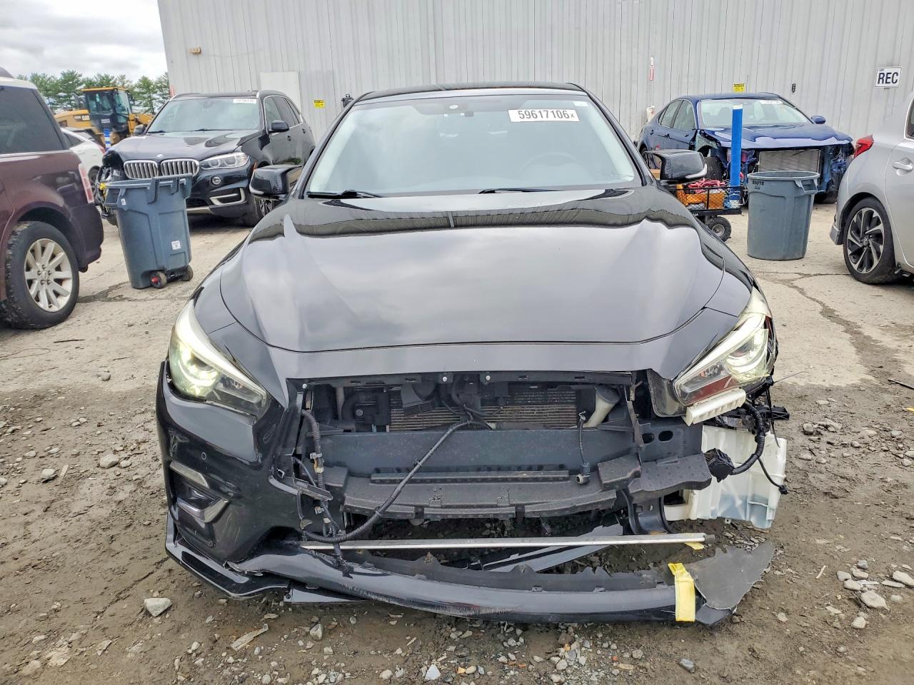 2018 Infiniti Q50 3.0t Luxe Black vin: JN1EV7AR6JM431792