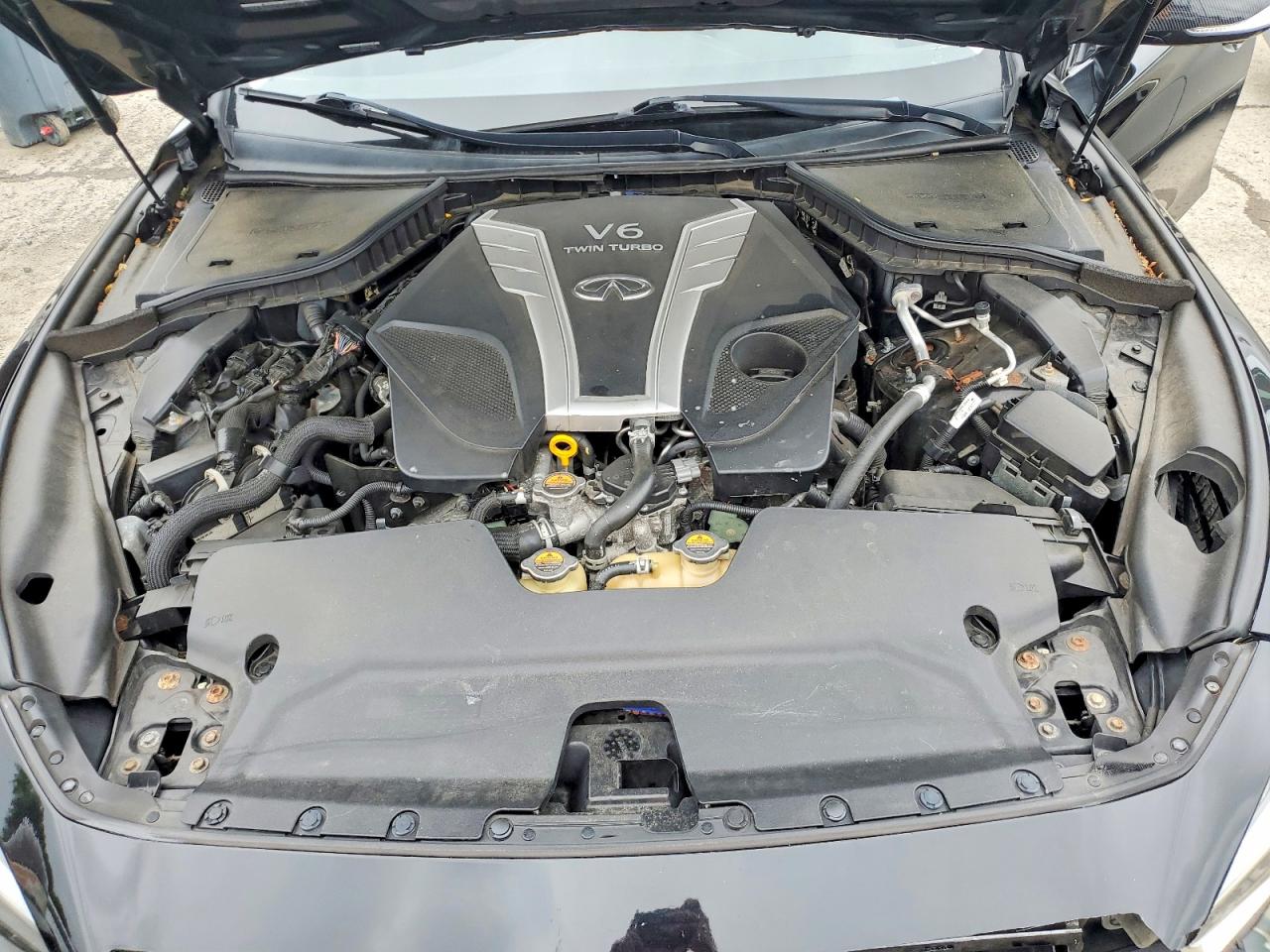 2018 Infiniti Q50 3.0t Luxe Black vin: JN1EV7AR6JM431792