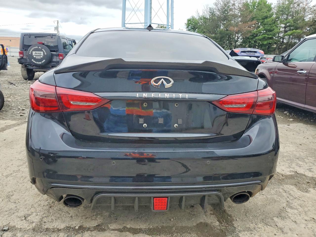 2018 Infiniti Q50 3.0t Luxe Black vin: JN1EV7AR6JM431792