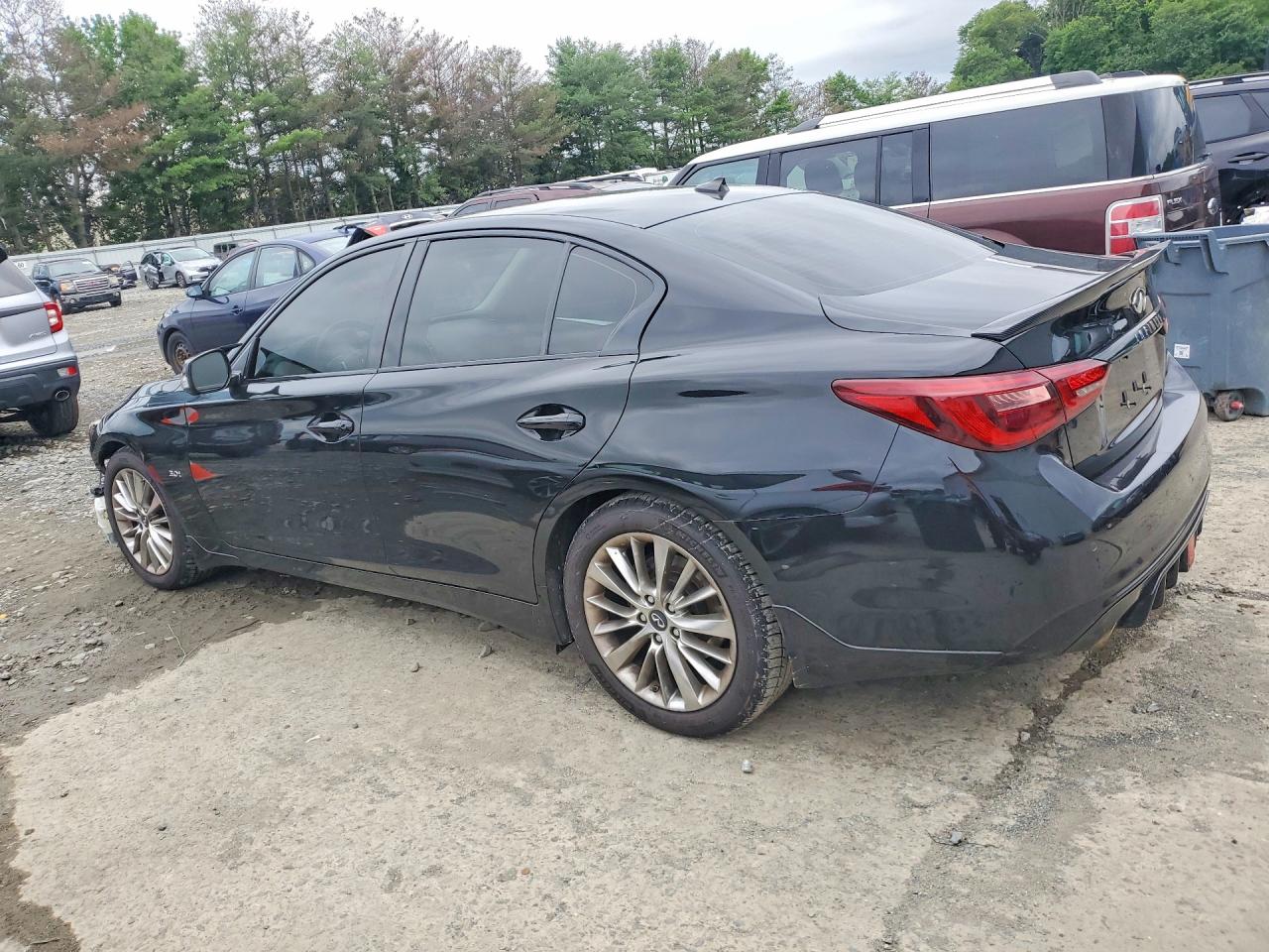 2018 Infiniti Q50 3.0t Luxe Black vin: JN1EV7AR6JM431792
