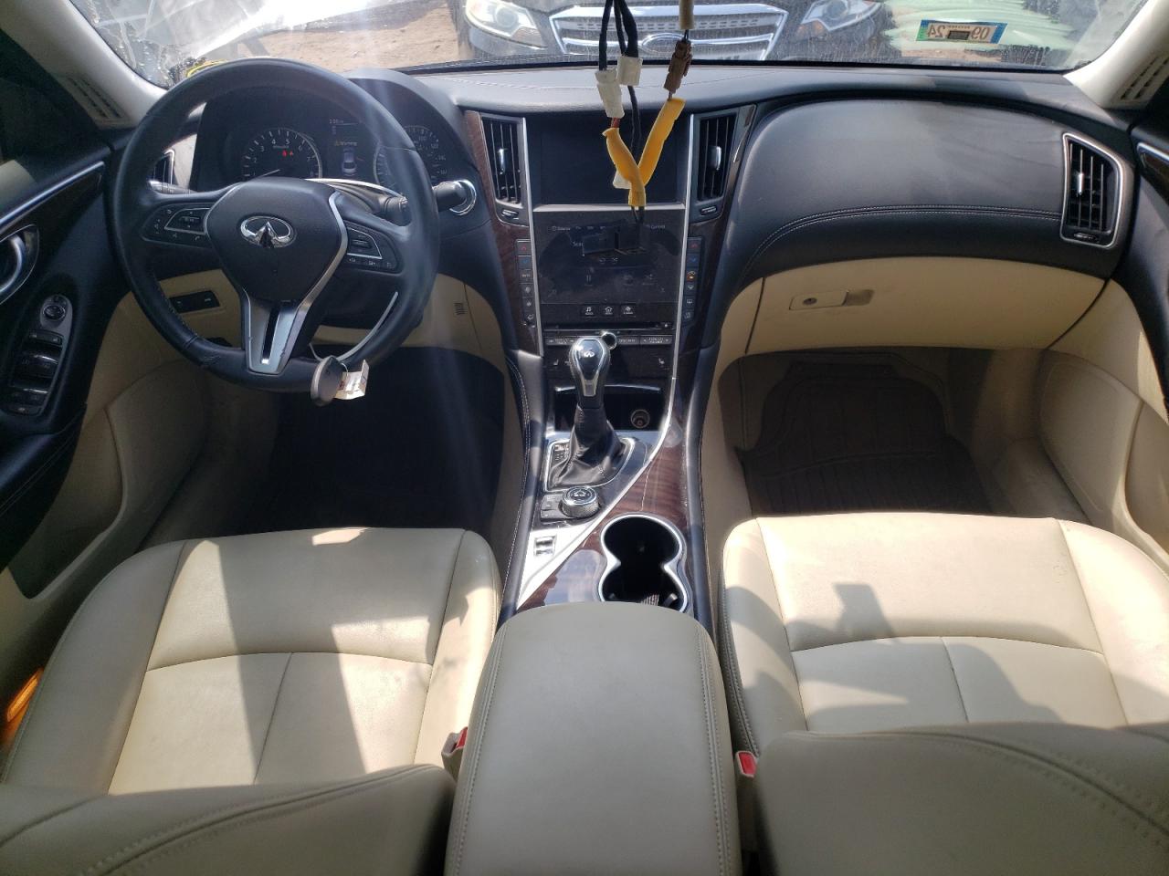 2019 Infiniti Q50 Luxe Black vin: JN1EV7AR6KM552968