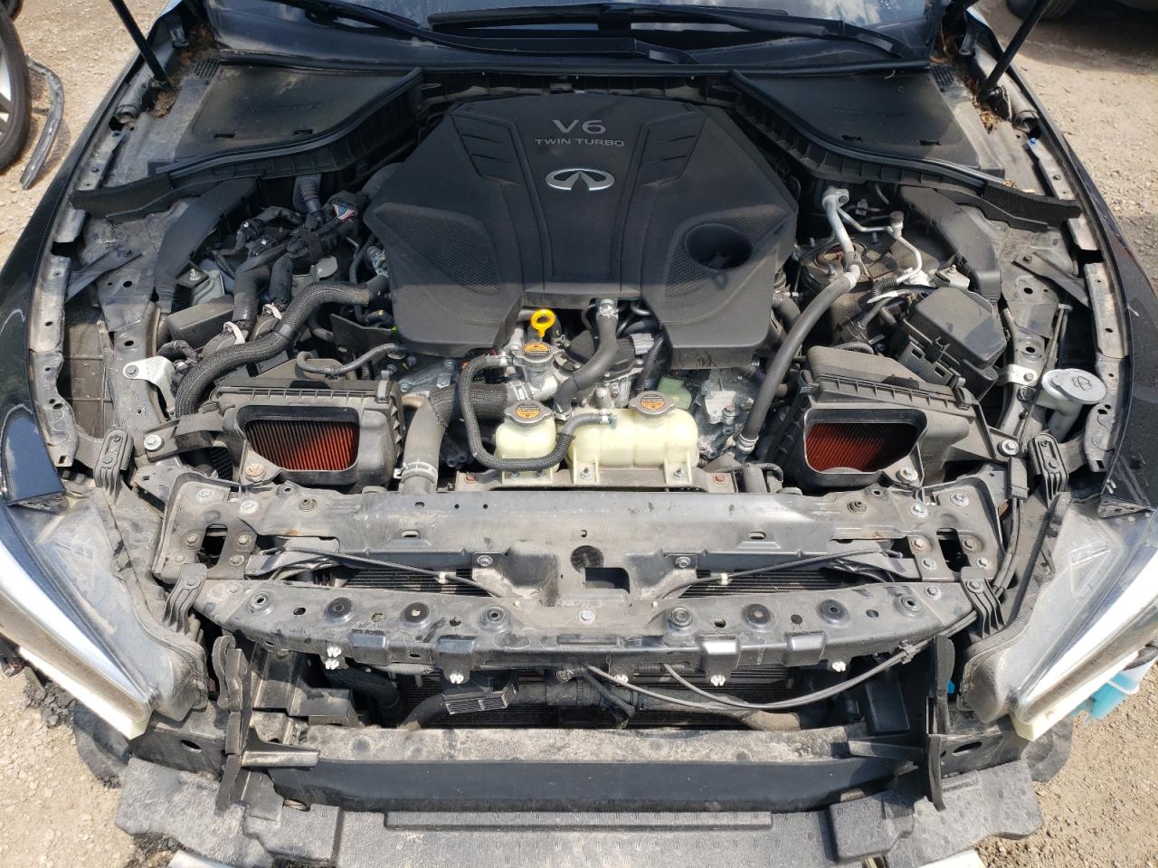 2019 Infiniti Q50 Luxe Black vin: JN1EV7AR6KM552968