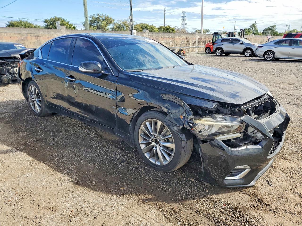 2020 Infiniti Q50 Black vin: JN1EV7AR6LM253823