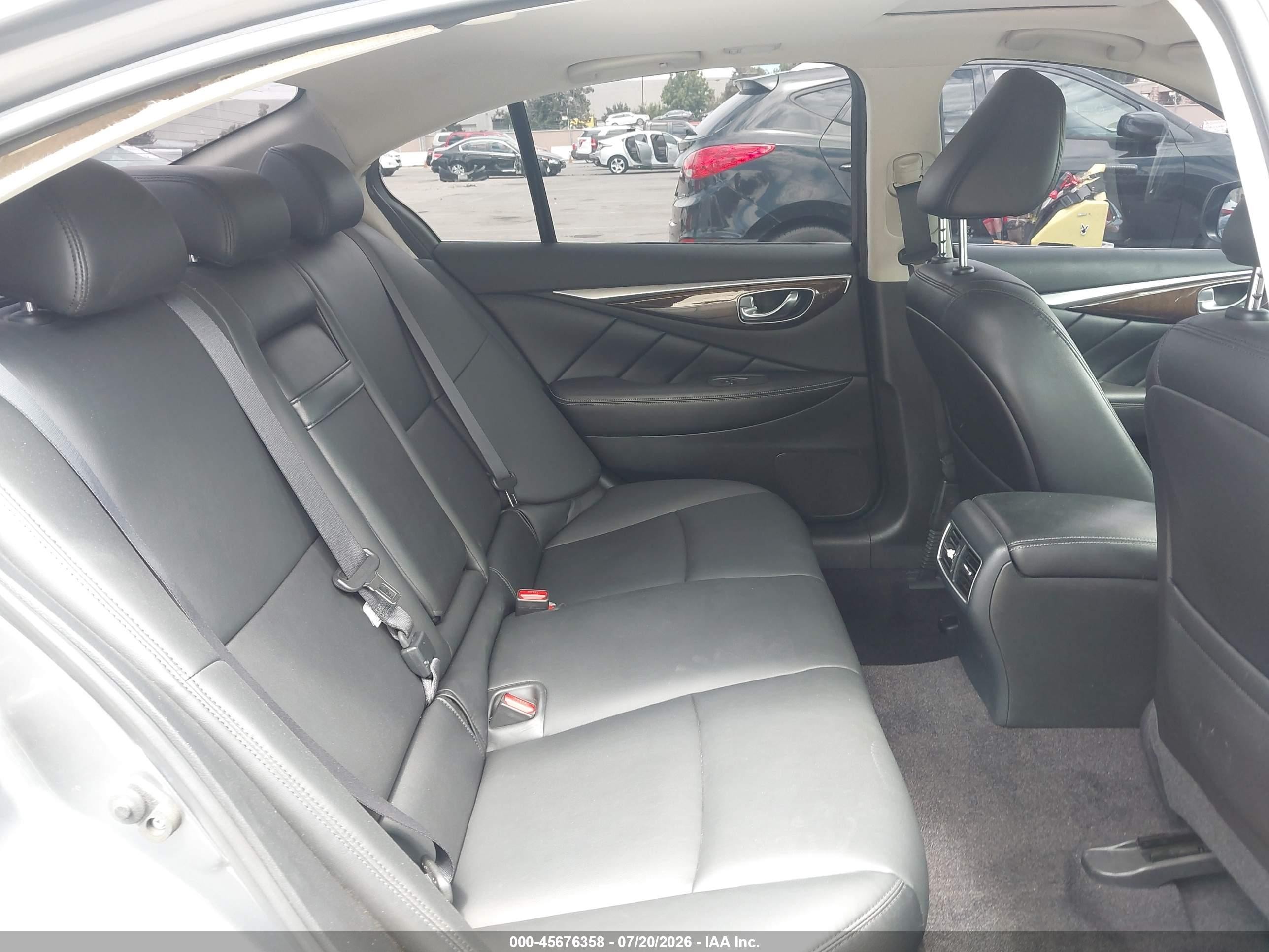 2019 Infiniti Q50 3.0t Luxe Gray vin: JN1EV7AR7KM552834
