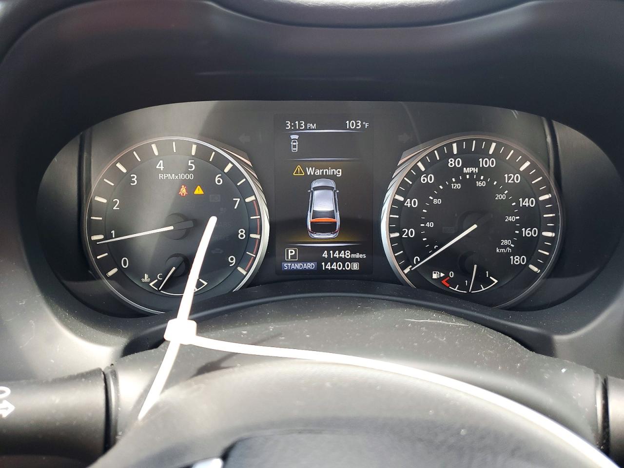 2019 Infiniti Q50 3.0t Luxe Black vin: JN1EV7AR7KM593576