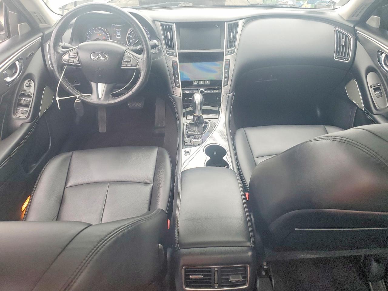 2017 Infiniti Q50 3.0t Premium Silver vin: JN1EV7AR8HM832450