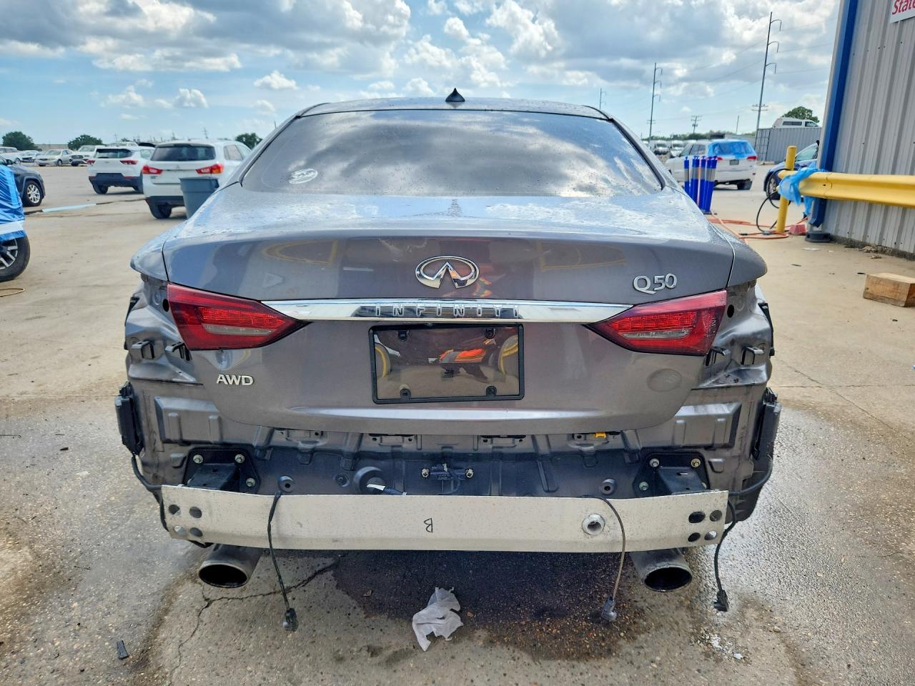 2020 Infiniti Q50 3.0t Luxe Silver vin: JN1EV7AR8LM251779