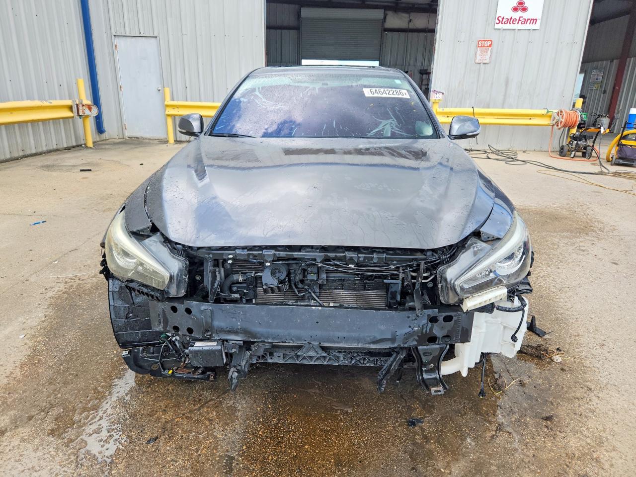 2020 Infiniti Q50 3.0t Luxe Silver vin: JN1EV7AR8LM251779