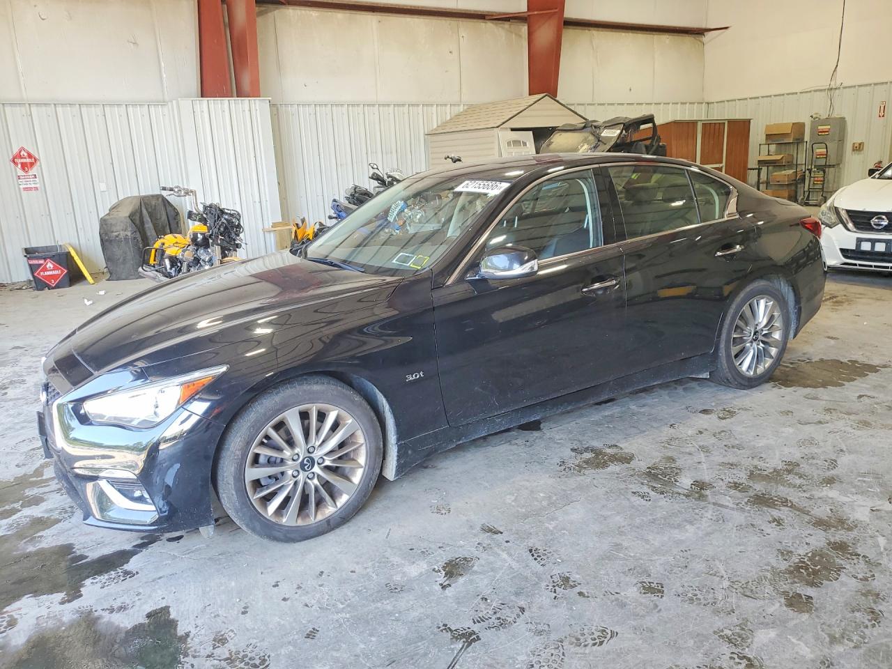2020 Infiniti Q50 3.0t Luxe Black vin: JN1EV7AR8LM252561