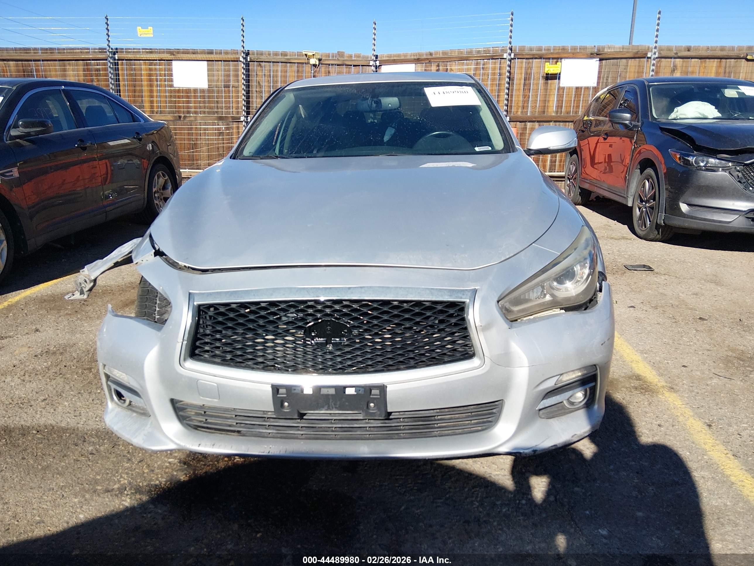 2017 Infiniti Q50 3.0t Signature Edition Silver vin: JN1EV7AR9HM838709