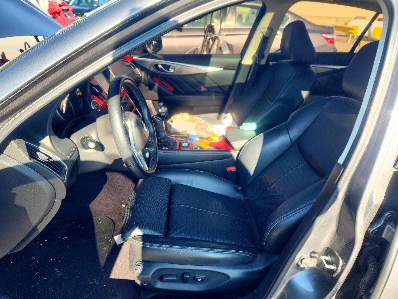 2018 Infiniti Q50 Luxe Gray vin: JN1EV7AR9JM436971