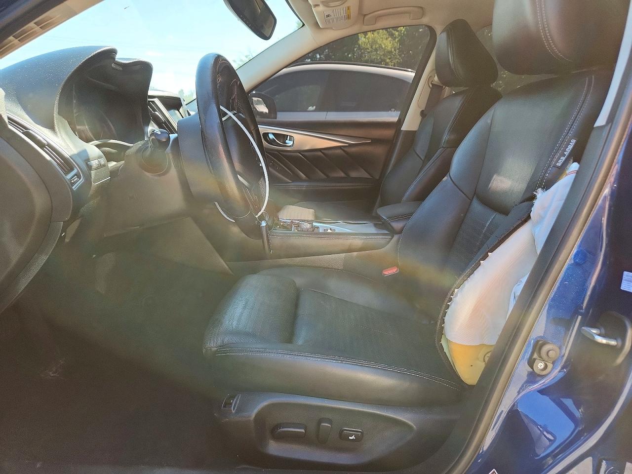 2019 Infiniti Q50 3.0t Signature Edition Blue vin: JN1EV7AR9KM592137