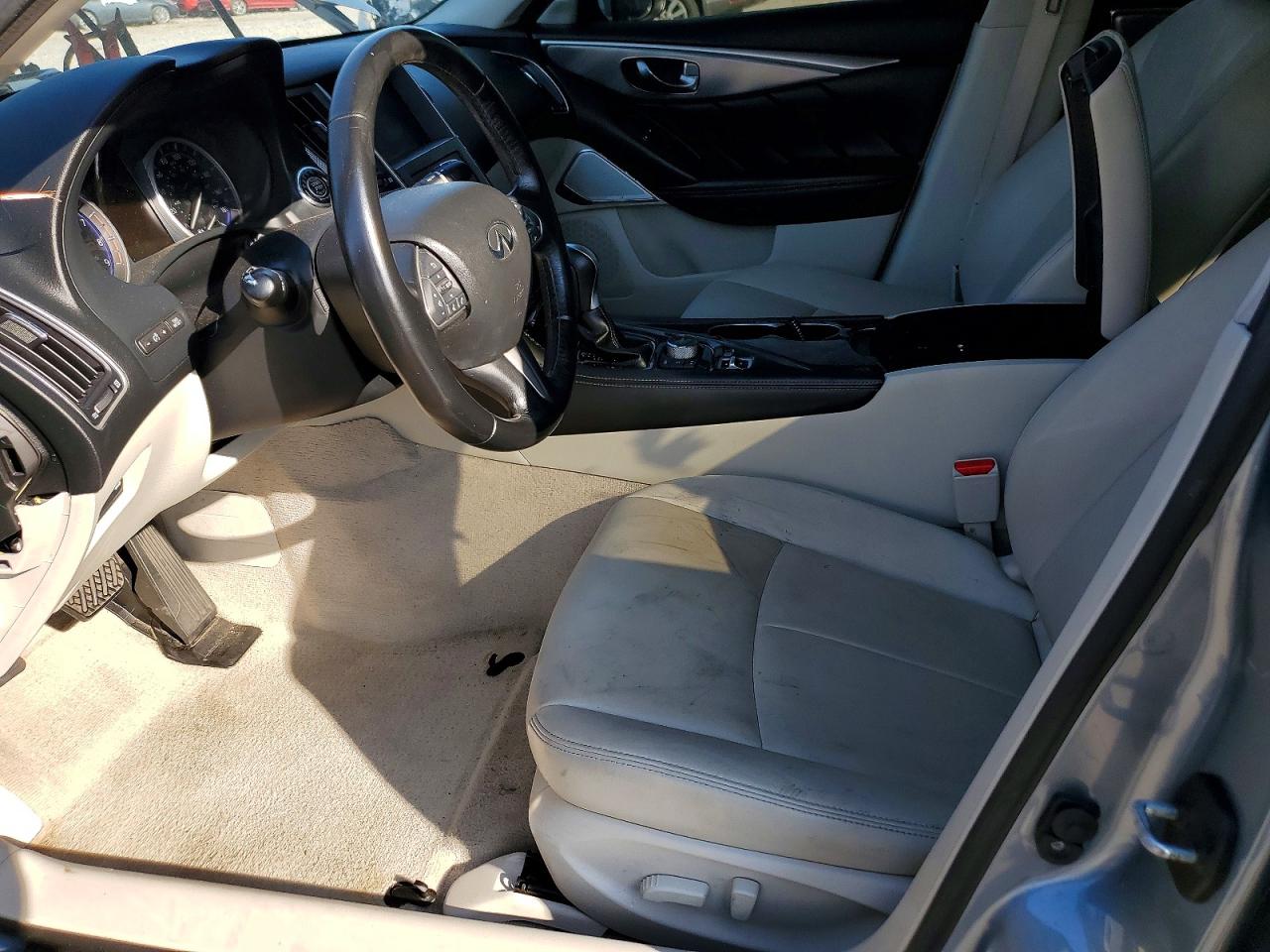 2017 Infiniti Q50 3.0t Premium Синий vin: JN1EV7ARXHM831655