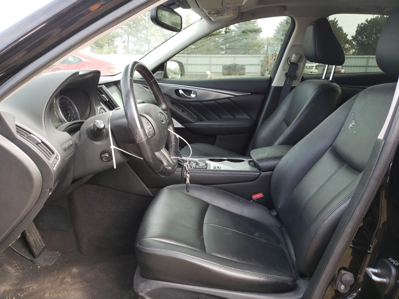 2017 Infiniti Q50 Premium Черный vin: JN1EV7ARXHM836760