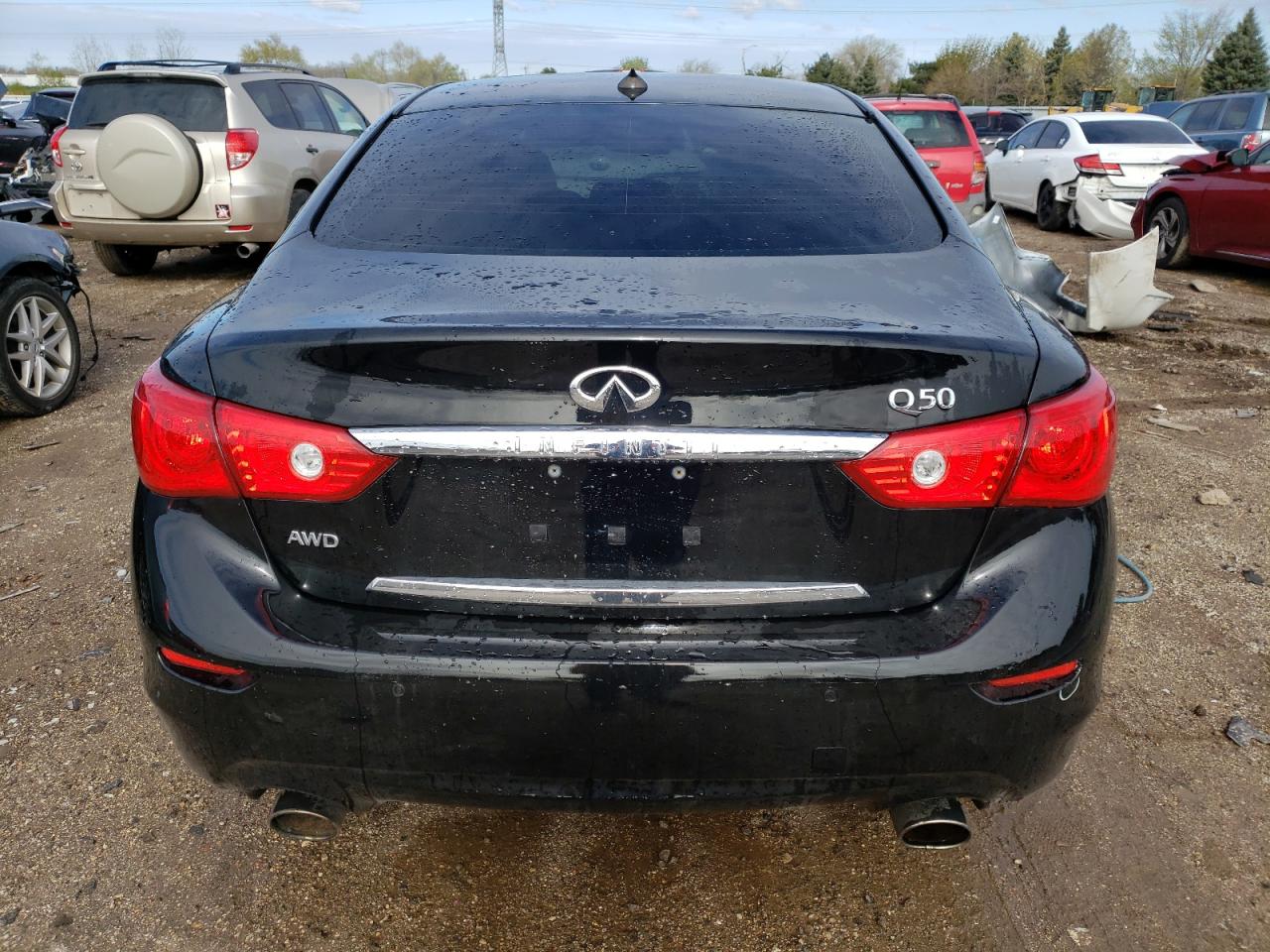 2017 Infiniti Q50 Premium Черный vin: JN1EV7ARXHM836760