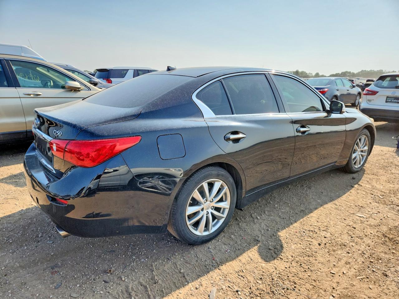 2017 Infiniti Q50 3.0t Premium Black vin: JN1EV7ARXHM836760