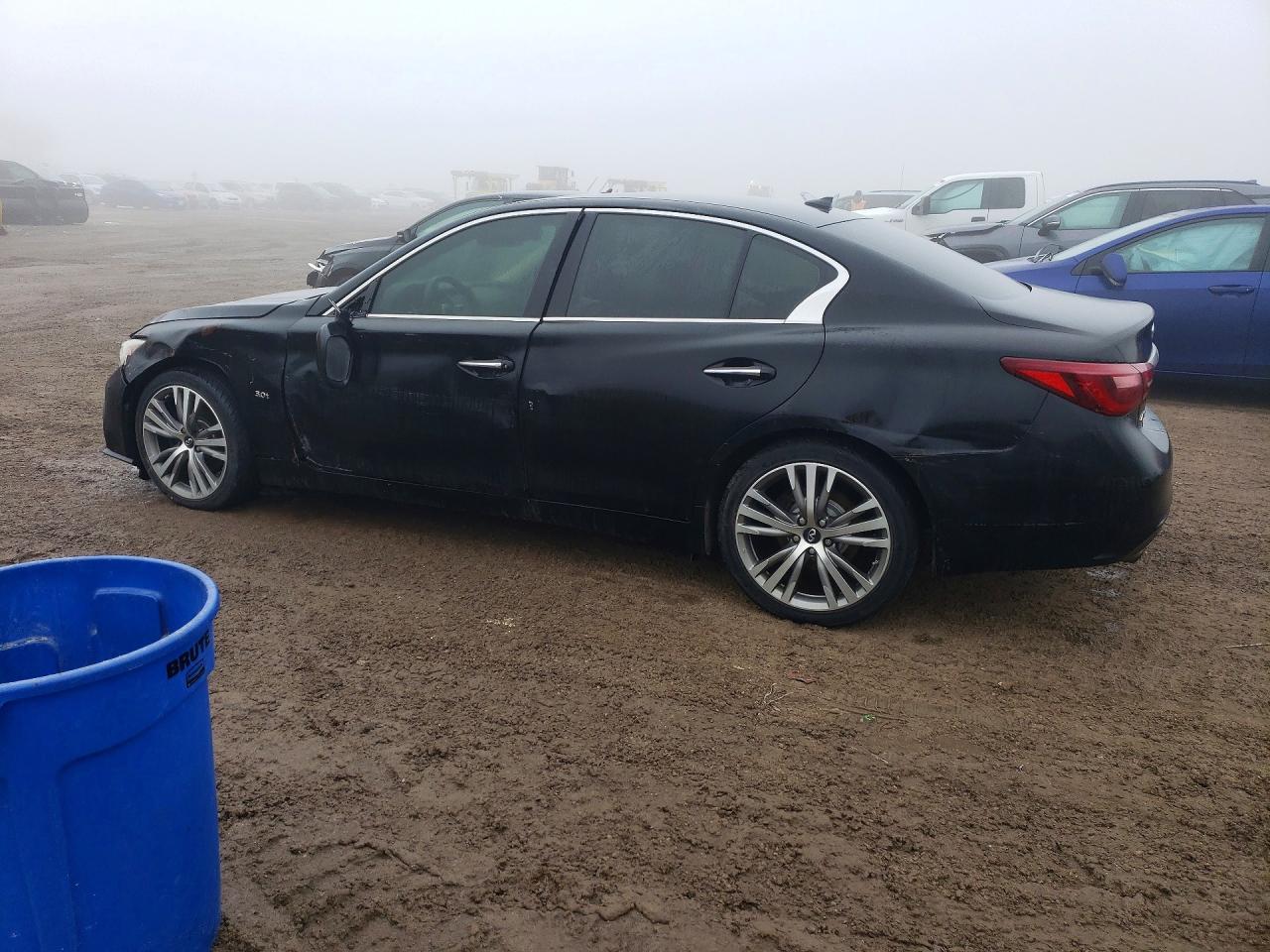 2018 Infiniti Q50 Luxe Black vin: JN1EV7ARXJM439555
