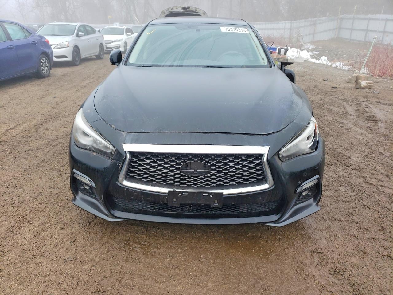 2018 Infiniti Q50 Luxe Black vin: JN1EV7ARXJM439555