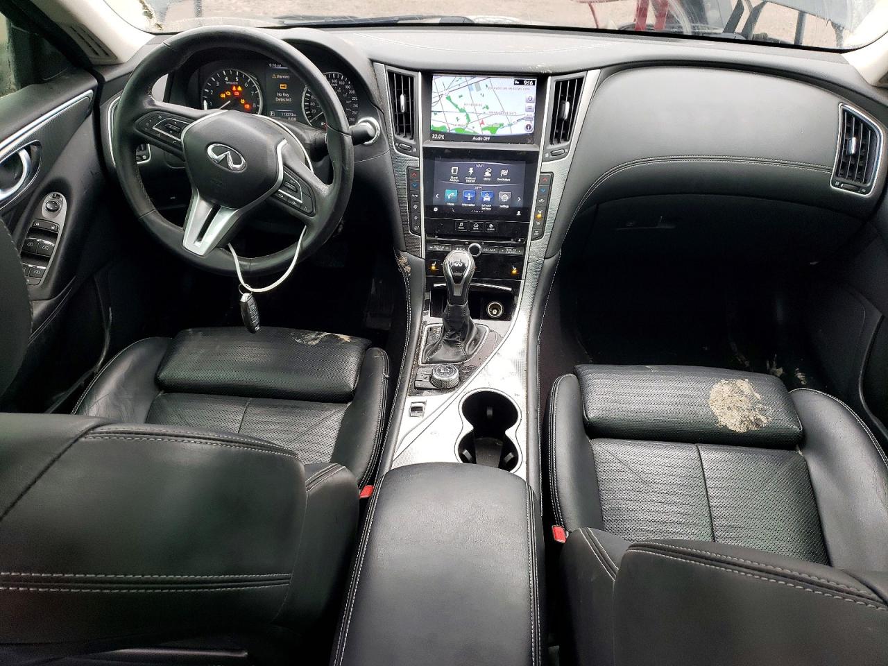 2018 Infiniti Q50 Luxe Black vin: JN1EV7ARXJM439555