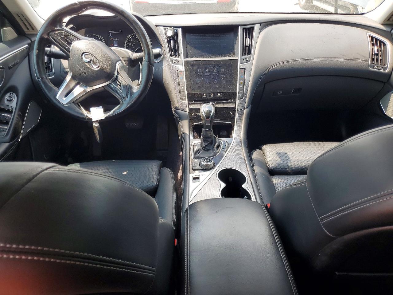 2019 Infiniti Q50 3.0t Sport Silver vin: JN1EV7ARXKM557669