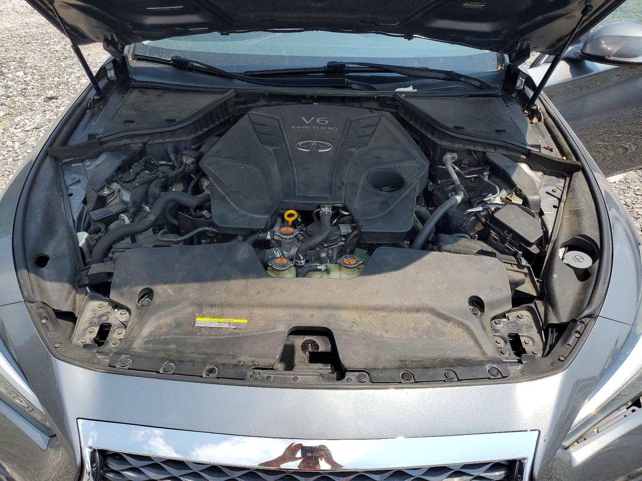 2019 Infiniti Q50 3.0t Sport Silver vin: JN1EV7ARXKM557669