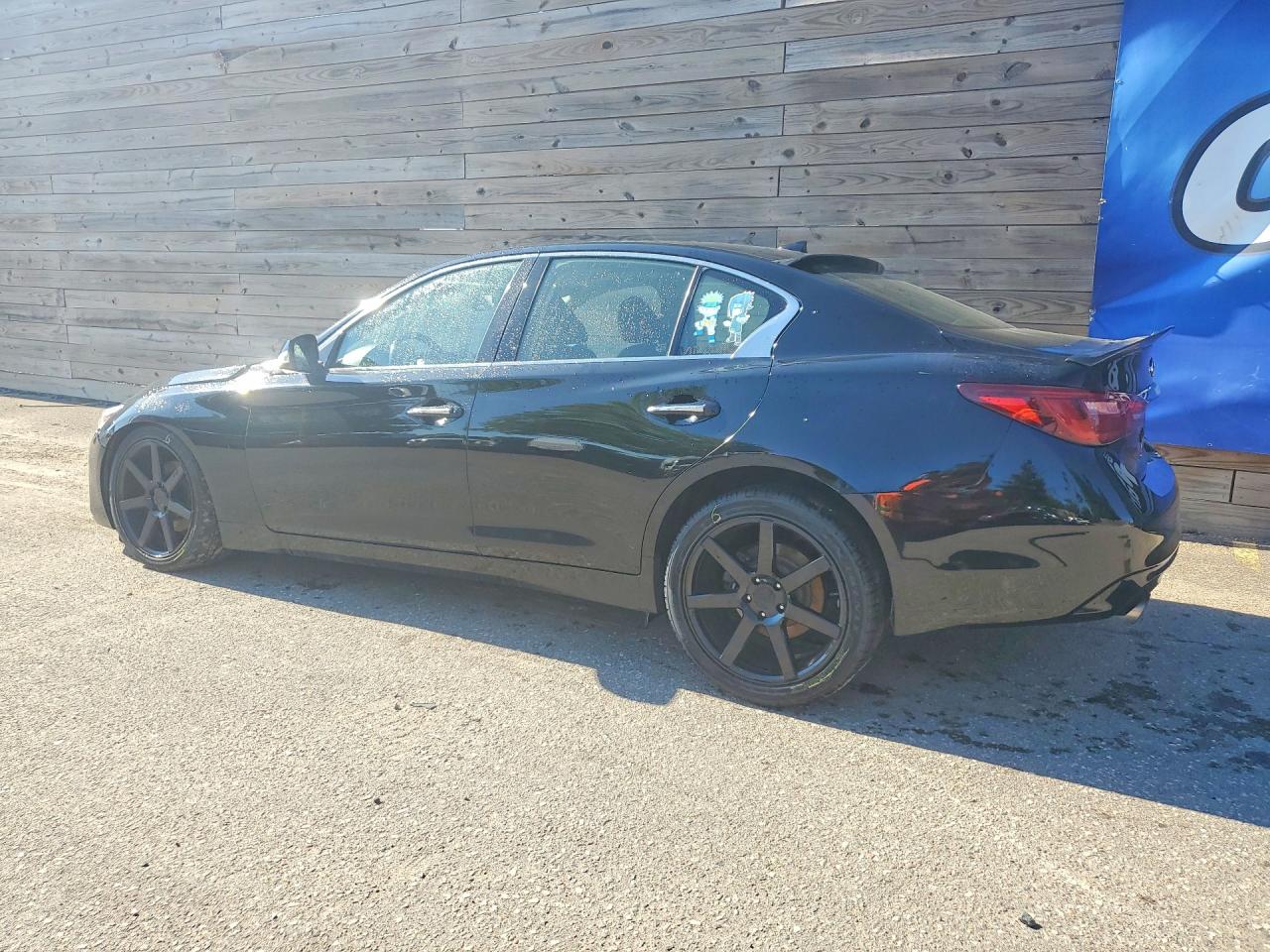 2019 Infiniti Q50 3.0t Luxe Черный vin: JN1EV7ARXKM559308