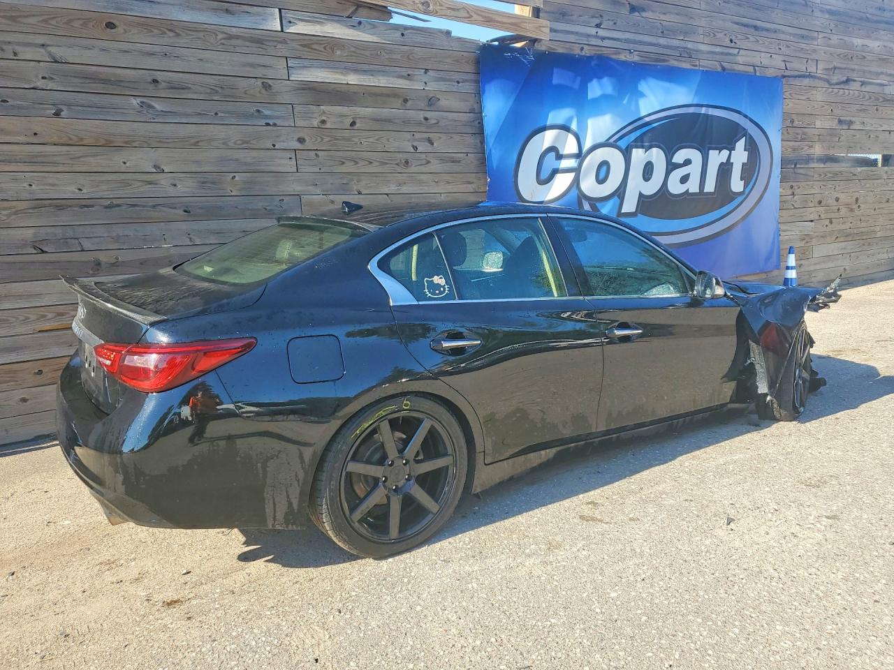 2019 Infiniti Q50 3.0t Luxe Черный vin: JN1EV7ARXKM559308