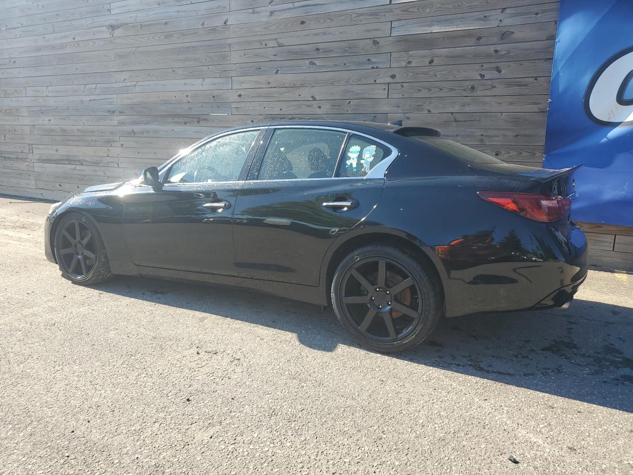 2019 Infiniti Q50 3.0t Luxe Черный vin: JN1EV7ARXKM559308 Damage: Left Rear Door, Dent(S) W/ Paint Dmg, 2 To 3 Inches