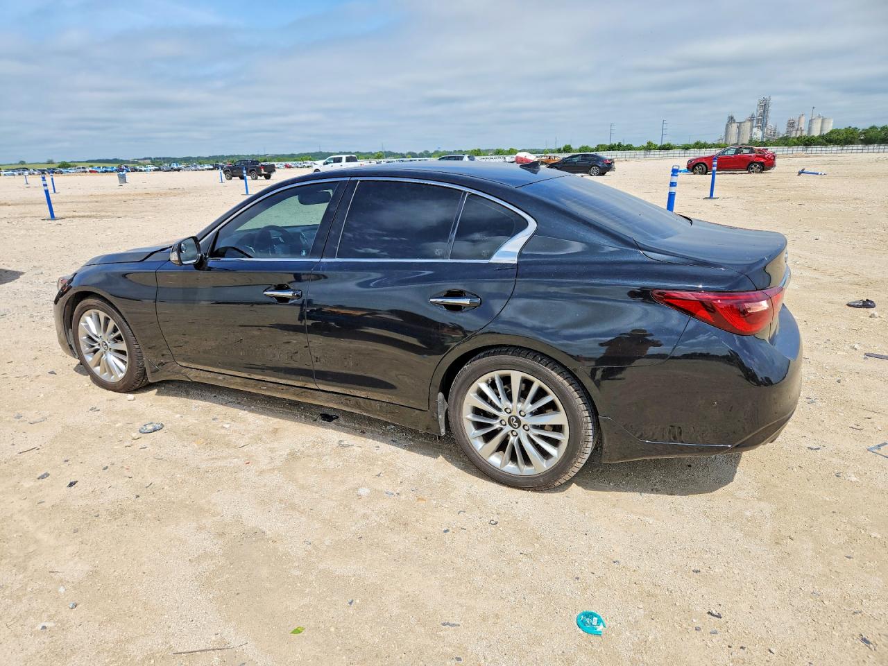 2021 Infiniti Q50 Luxe Black vin: JN1EV7BP0MM700273